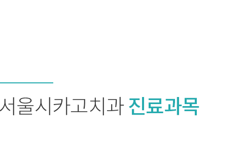 진료과목